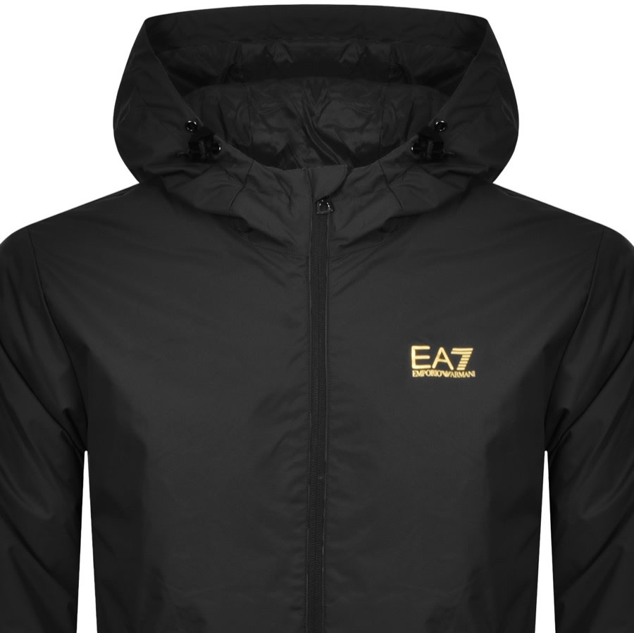 Alternative Image for ProductEA7 Emporio Armani Hooded Bomber Jacket Black2